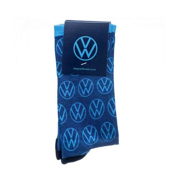 VW Logo Crew Socks (Unisex)