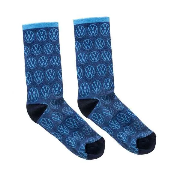 VW Logo Crew Socks (Unisex)