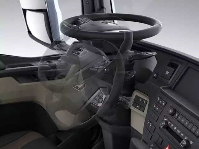 Individually adjustable steering wheel