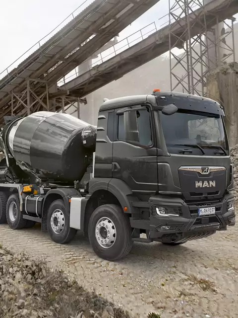 MAN truck mixers