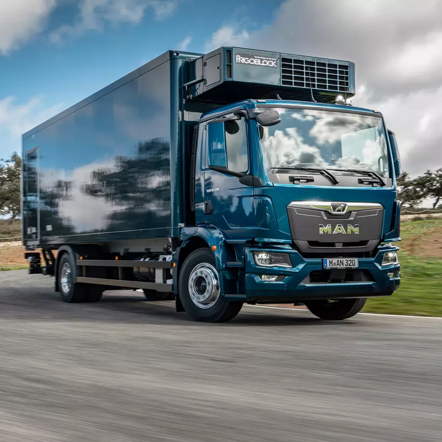 MAN vehicles with refrigerated body: Efficiency à la carte