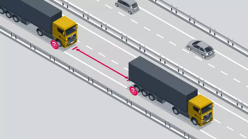Adaptive cruise control: MAN ACC Stop & Go