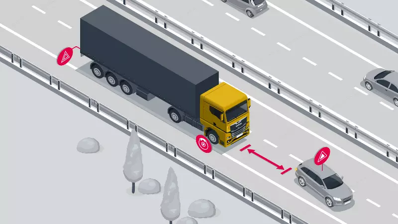 MAN Emergency Brake Assist (EBA)