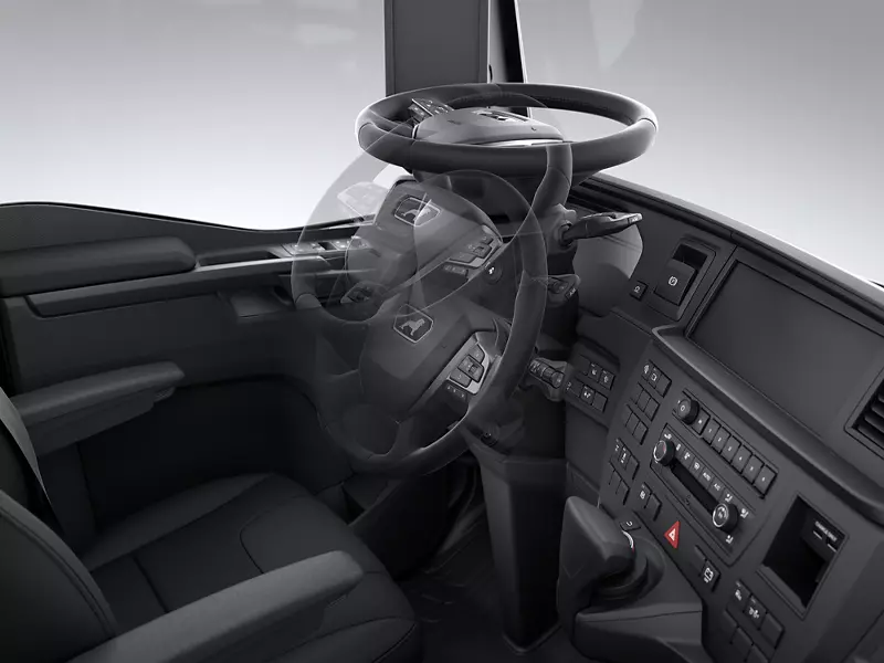 MAN TGM & MAN TGL folding steering wheel