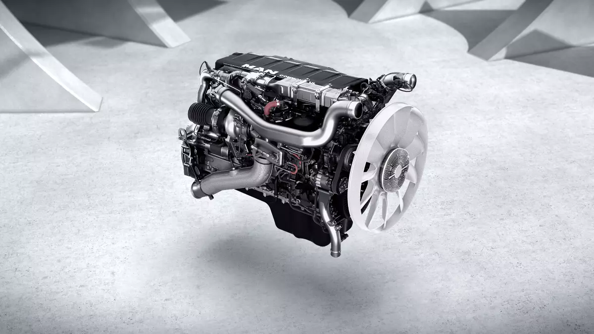 MAN D26 engine