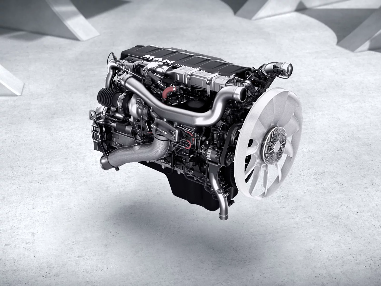 MAN D26 engine