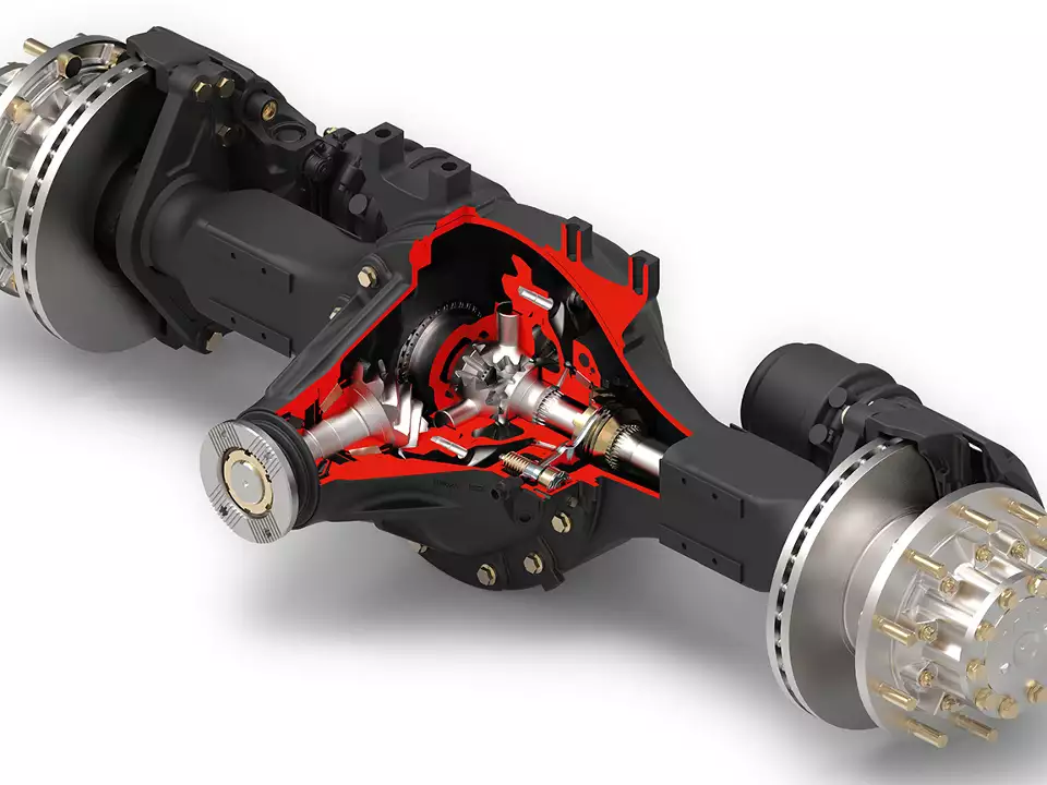 HY 1344 drive axle